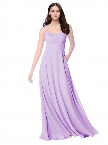 Cheap Chiffon A-Line Chiffon Bridesmaids Dress with Ruched Bodice Perth